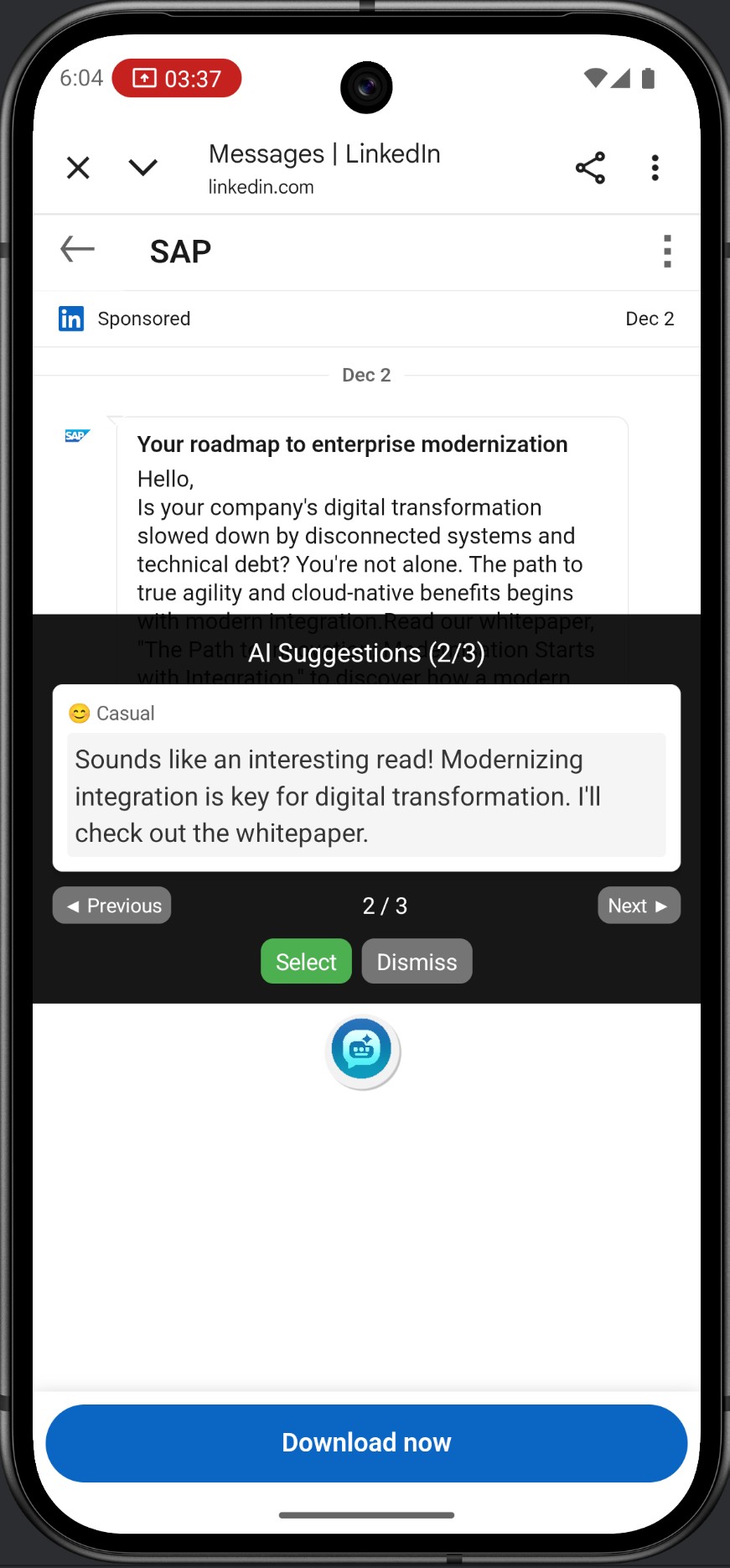 ExpressReply AI Reply